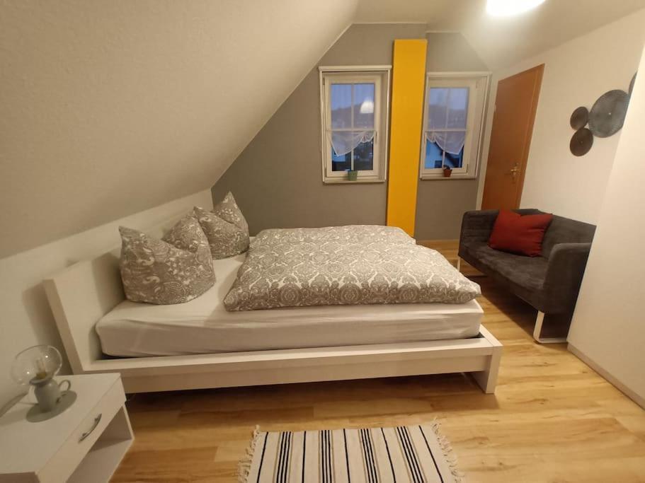 Ferienwohnung Fischer Mit E-Ladestation Direkt Am Haus Schwarzenberg  Exterior foto